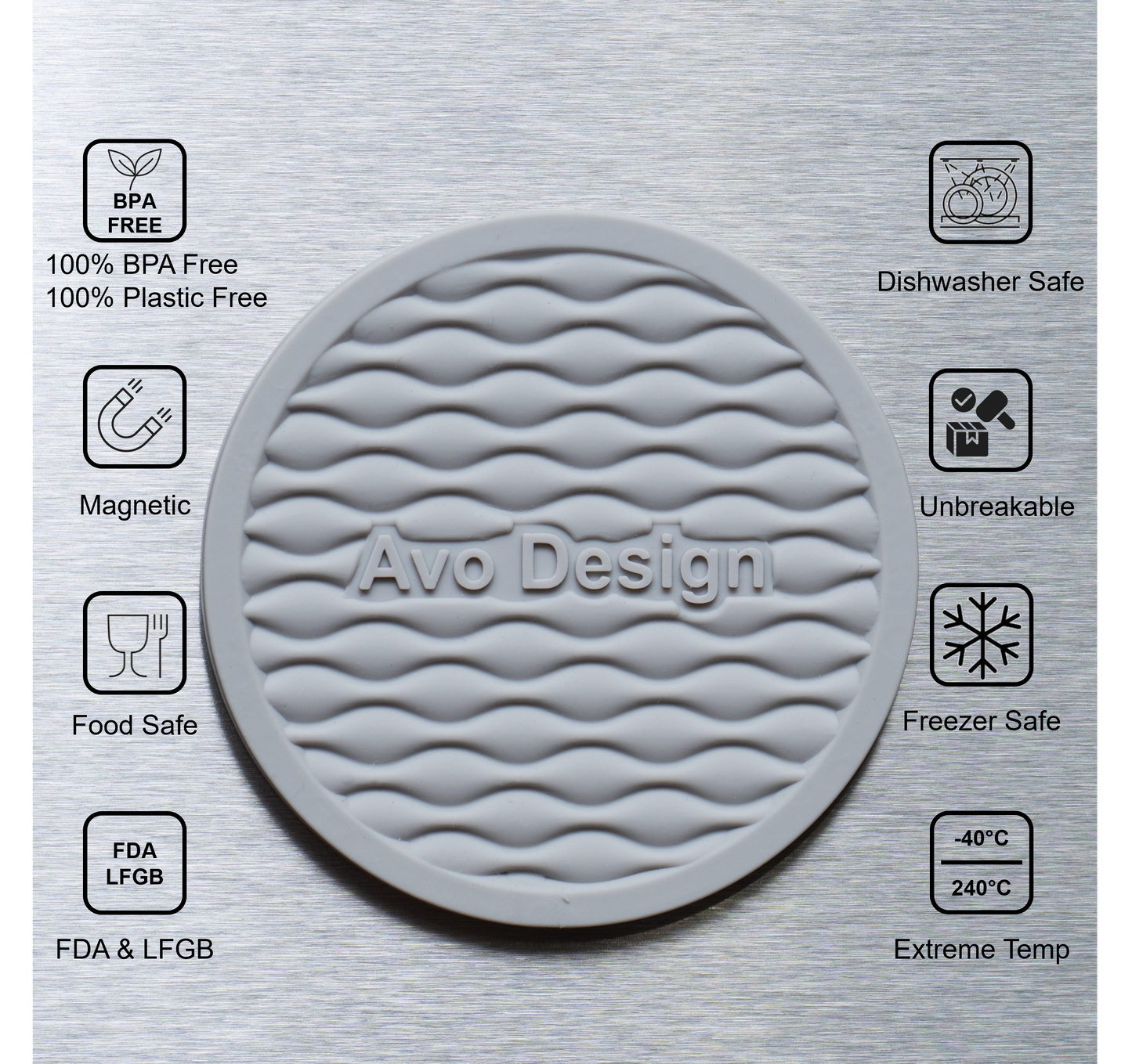 Magnetic Coaster Set